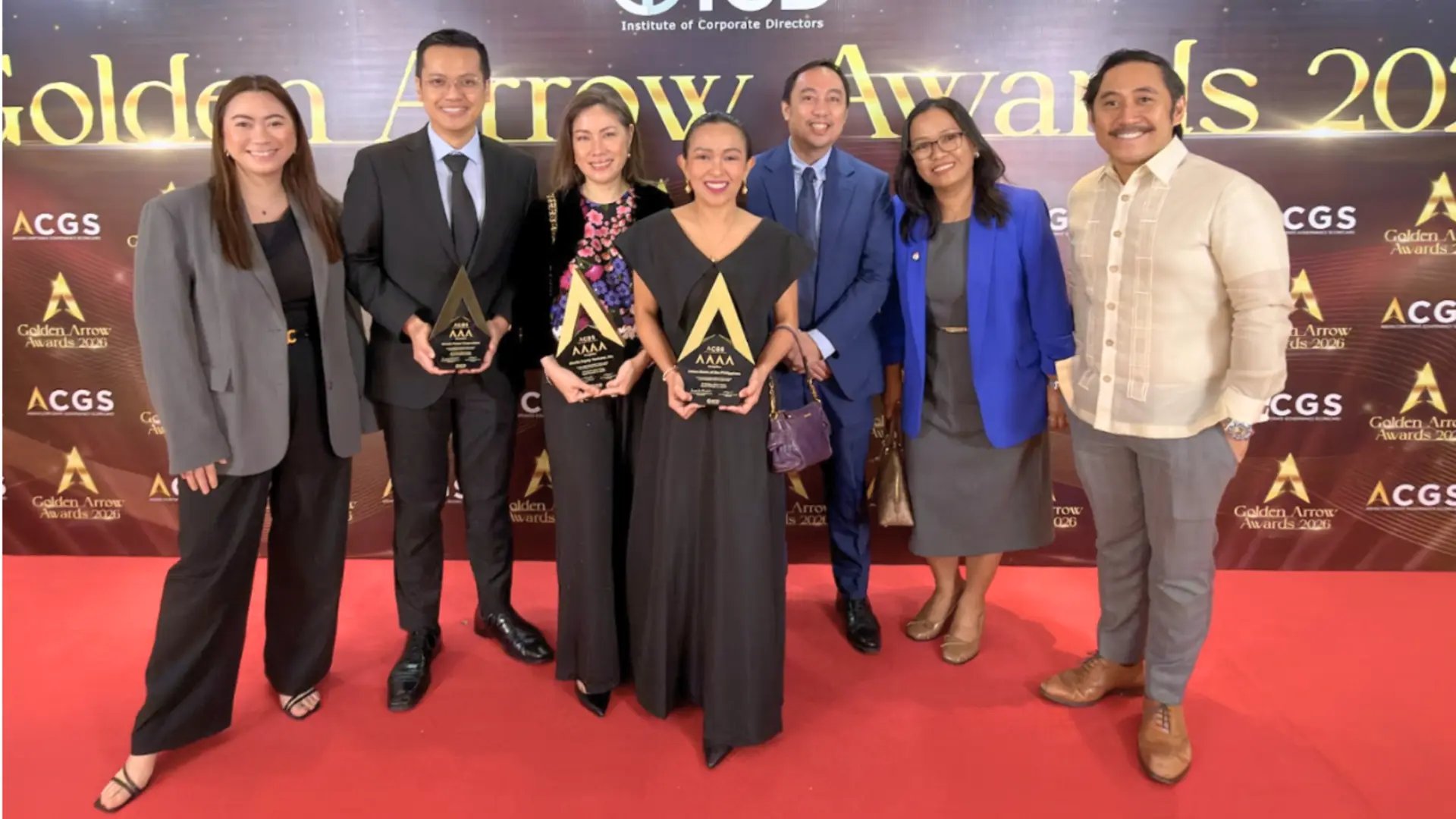 Aboitiz equity ventures earns four golden arrows