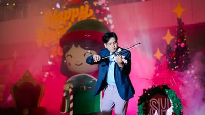 SM City Tuguegarao unveils ‘Somewhere Over the Frostclouds’ Christmas display