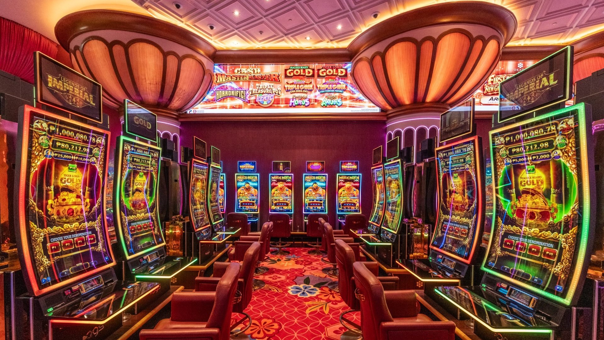 Okada Manila unveils 70-machine game zone