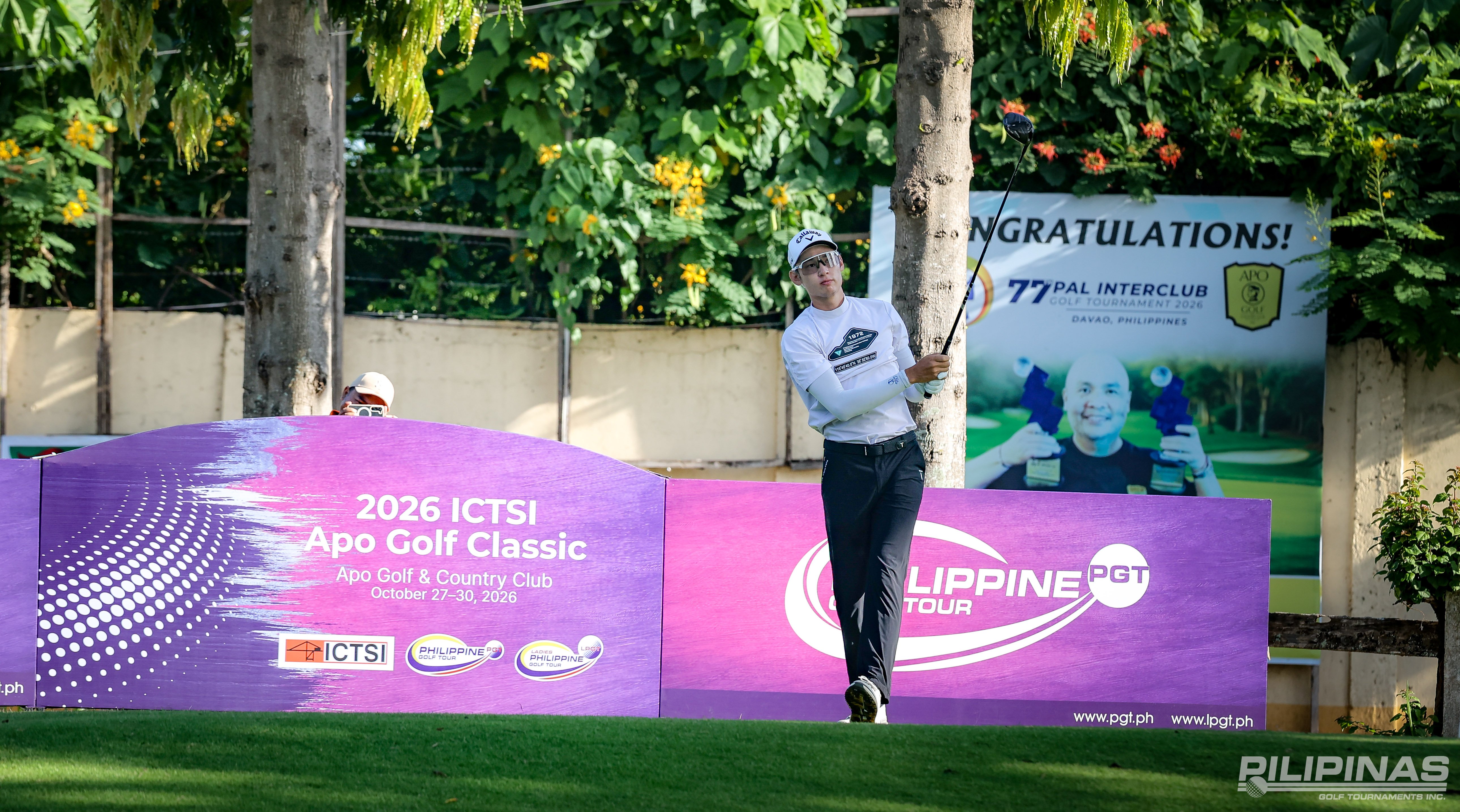 Shin lights up familiar Apo course with 66