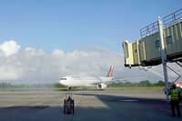 PHILIPPINE Airlines’ wide-body aircraft arrival at Bohol-Panglao International Airport, welcomed with a water cannon salute, expands seat capacity into Bohol ahead of the year-end travel peak.