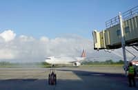 PHILIPPINE Airlines’ wide-body aircraft arrival at Bohol-Panglao International Airport, welcomed with a water cannon salute, expands seat capacity into Bohol ahead of the year-end travel peak.