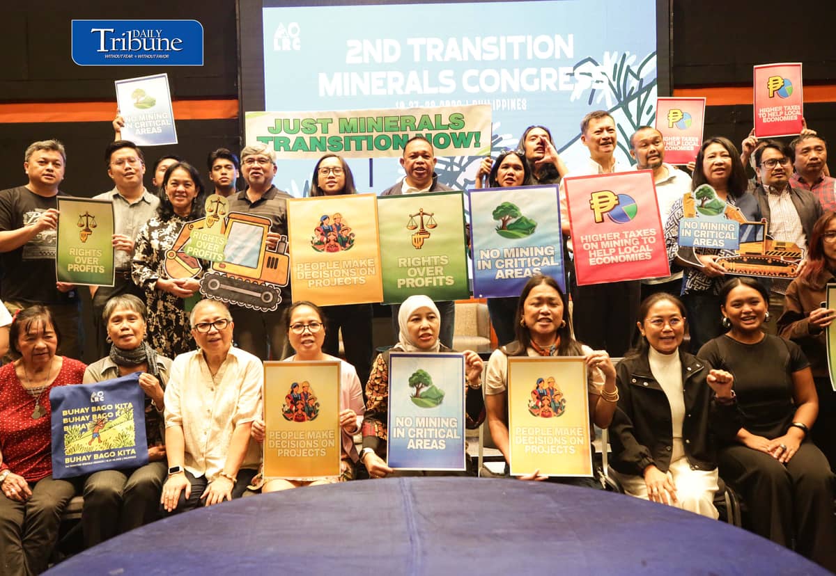 (October 27 2026) Delegates from various Asian countries attend the “2nd Congress on Transition Minerals”  on Tuesday October 27 2026.  The event brings together regional stakeholders to discuss cooperation in critical-mineral trade, responsible mining practices, and the challenges of ensuring a just, inclusive, and sustainable transition to clean energy across Southeast Asia, based on projections by the Legal Rights and Natural Resources. a non-profit that promotes the rights and of indigenous peoples. the region produces minerals an metals needed for renewable technologies , around 65% of global nickel production, 15% of rare earths 10% of cobalt and 5% of cooper. this gives the association of southeast asian nation not only leverage but enougth supply to support its own energy transition. Photo/Analy Labor