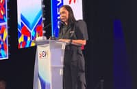 ENERGY Secretary Sharon S. Garin speaks at the 10th Singapore-International Energy Agency Forum, highlighting the Philippines’ push for supply reliability and regional energy security.