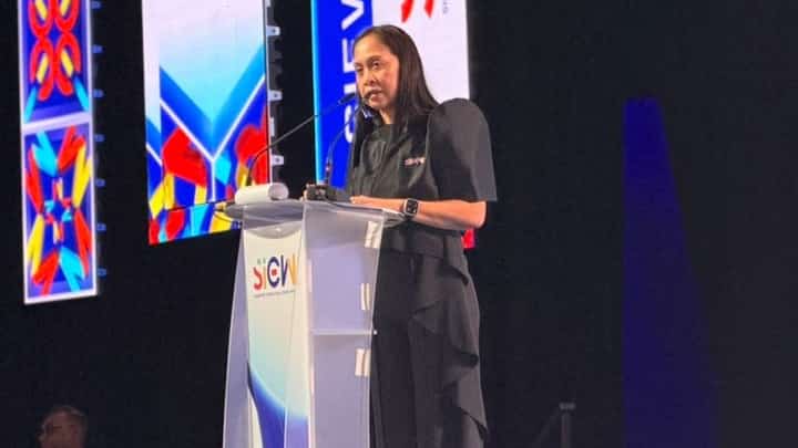 ENERGY Secretary Sharon S. Garin speaks at the 10th Singapore-International Energy Agency Forum, highlighting the Philippines’ push for supply reliability and regional energy security.