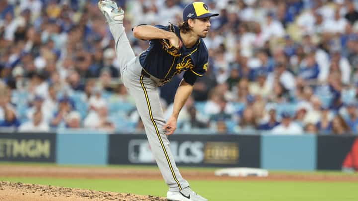 ROBERT Gasser displays a pitching masterclass to lead the Milwaukee Brewers to a 10-1 victory over the Tampa Bay Rays to inch closer to a sweep of the World Series on Monday.