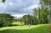 Iloilo Golf Club and Country Club in Santa Barbara, Iloilo.