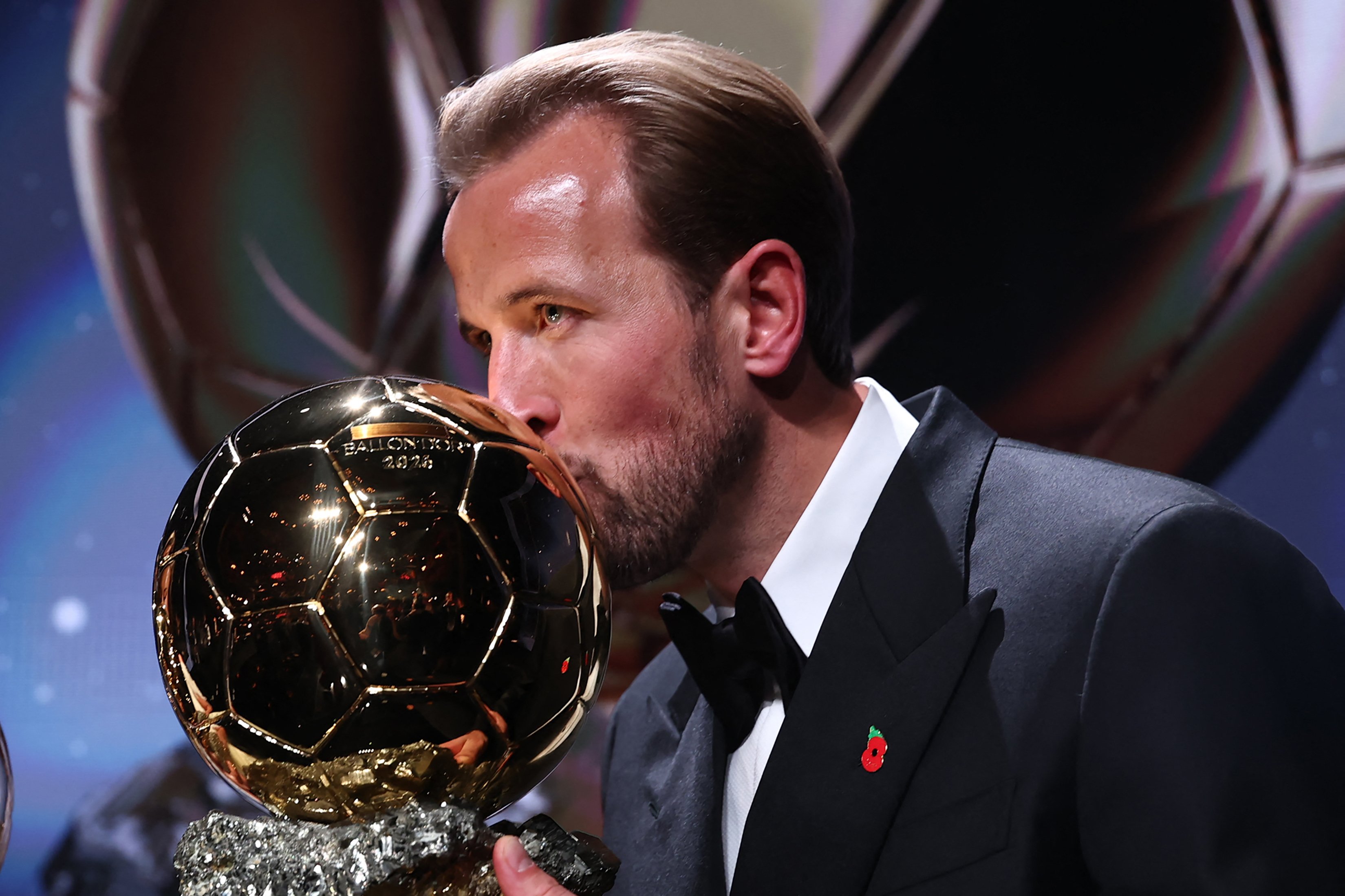 Kane beats Yamal and Mbappe to taste Ballon d'Or glory