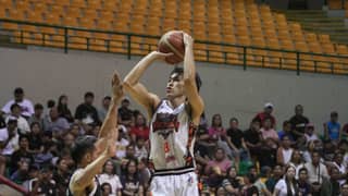 CHRISTIAN Pagaran soars, lifting the Quezon Huskers to an 83-56 win over the Cebu Greats in the South Division semifinals of the MPBL 2026 Season.