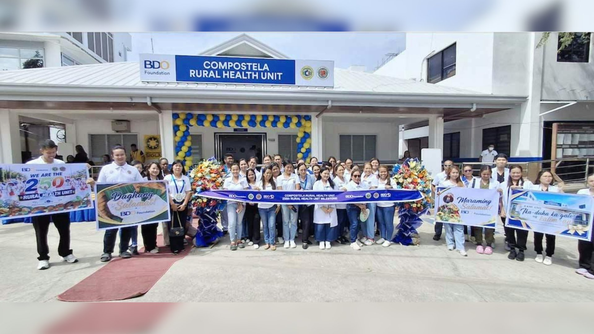 BDO Foundation rehabilitates 250th rural health unit
