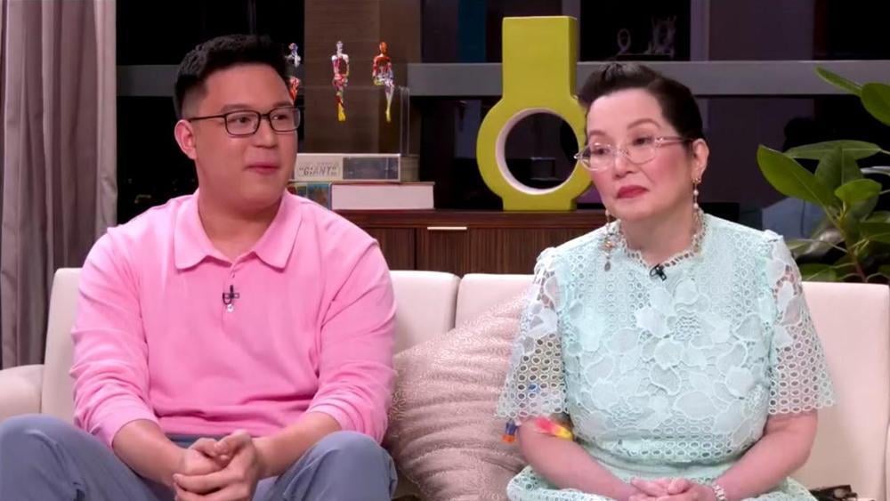 Bimby Aquino and Mom Kris Aquino