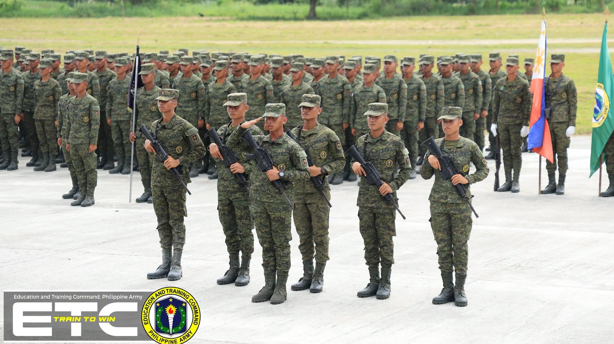 455 new privates complete candidate soldier course in Tarlac