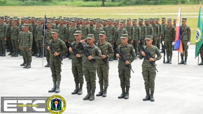 455 new privates complete candidate soldier course in Tarlac