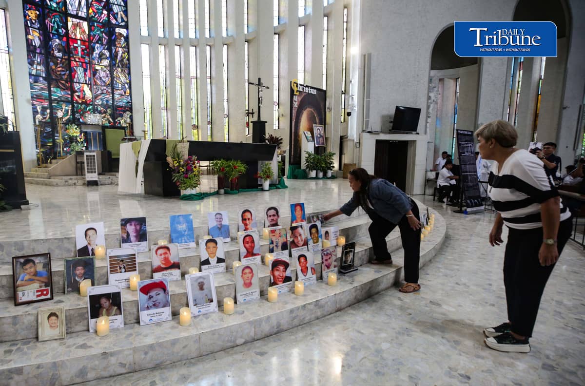 (October 29 2026) Families began visiting their departed loved ones ahead of All Souls’ Day at St. Peter Parish: Shrine of Leaders Columbarium in Quezon City on Thursday, October 29, 2026. Photo/Analy Labor
(October 29 2026) Families of EJK victims of former President Rodrigo Duterte's drug war observe All Soul's Day, through a mass with the theme Paghilom with Fr. Flaviano L. Villanueva, SVD, on Thursday, October 29, 2026 at Divine Word Shrine, Christ the King Mission Seminary, in Quezon City. Photo/Analy Labor