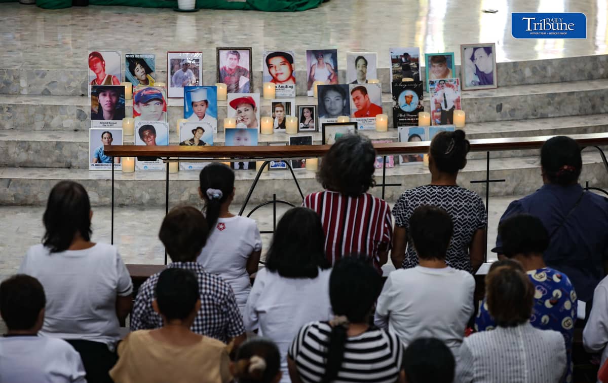 (October 29 2026) Families began visiting their departed loved ones ahead of All Souls’ Day at St. Peter Parish: Shrine of Leaders Columbarium in Quezon City on Thursday, October 29, 2026. Photo/Analy Labor
(October 29 2026) Families of EJK victims of former President Rodrigo Duterte's drug war observe All Soul's Day, through a mass with the theme Paghilom with Fr. Flaviano L. Villanueva, SVD, on Thursday, October 29, 2026 at Divine Word Shrine, Christ the King Mission Seminary, in Quezon City. Photo/Analy Labor