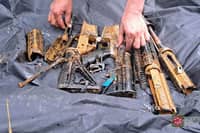 Arms cache recovered in Northern Samar