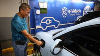 SM City Baguio offers EV charging stations for Undas travelers