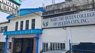 QC college students protest mandatory P8,000 academic activity