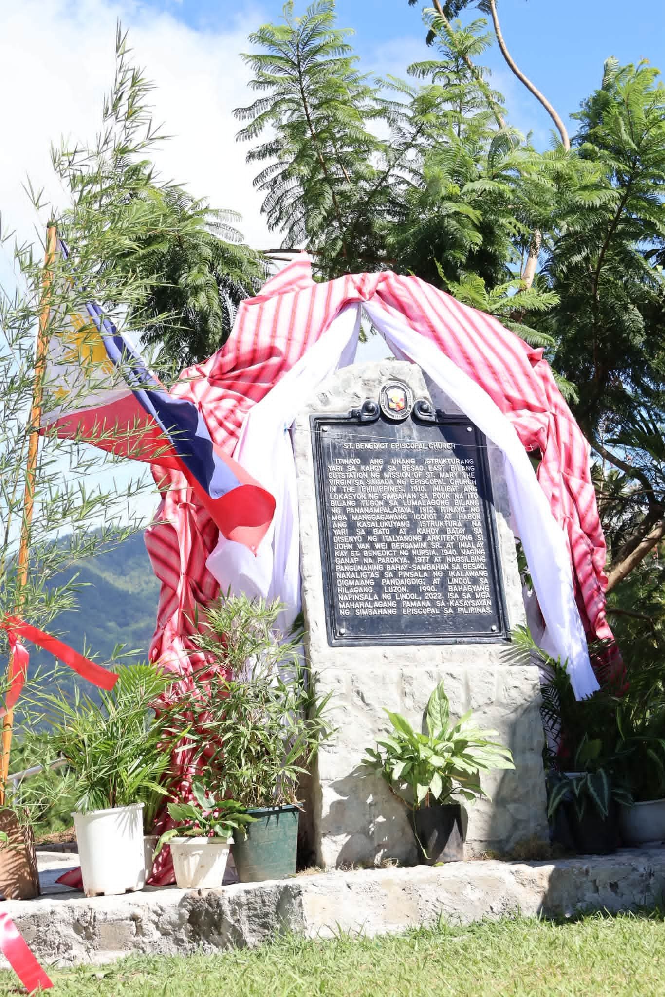 Besao gets first historical marker at St. Benedict Episcopal Church