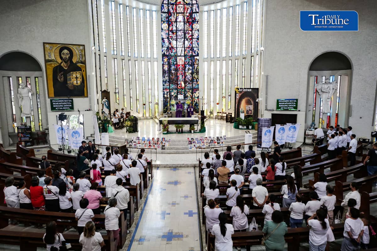 (October 29 2026) Families began visiting their departed loved ones ahead of All Souls’ Day at St. Peter Parish: Shrine of Leaders Columbarium in Quezon City on Thursday, October 29, 2026. Photo/Analy Labor
(October 29 2026) Families of EJK victims of former President Rodrigo Duterte's drug war observe All Soul's Day, through a mass with the theme Paghilom with Fr. Flaviano L. Villanueva, SVD, on Thursday, October 29, 2026 at Divine Word Shrine, Christ the King Mission Seminary, in Quezon City. Photo/Analy Labor
