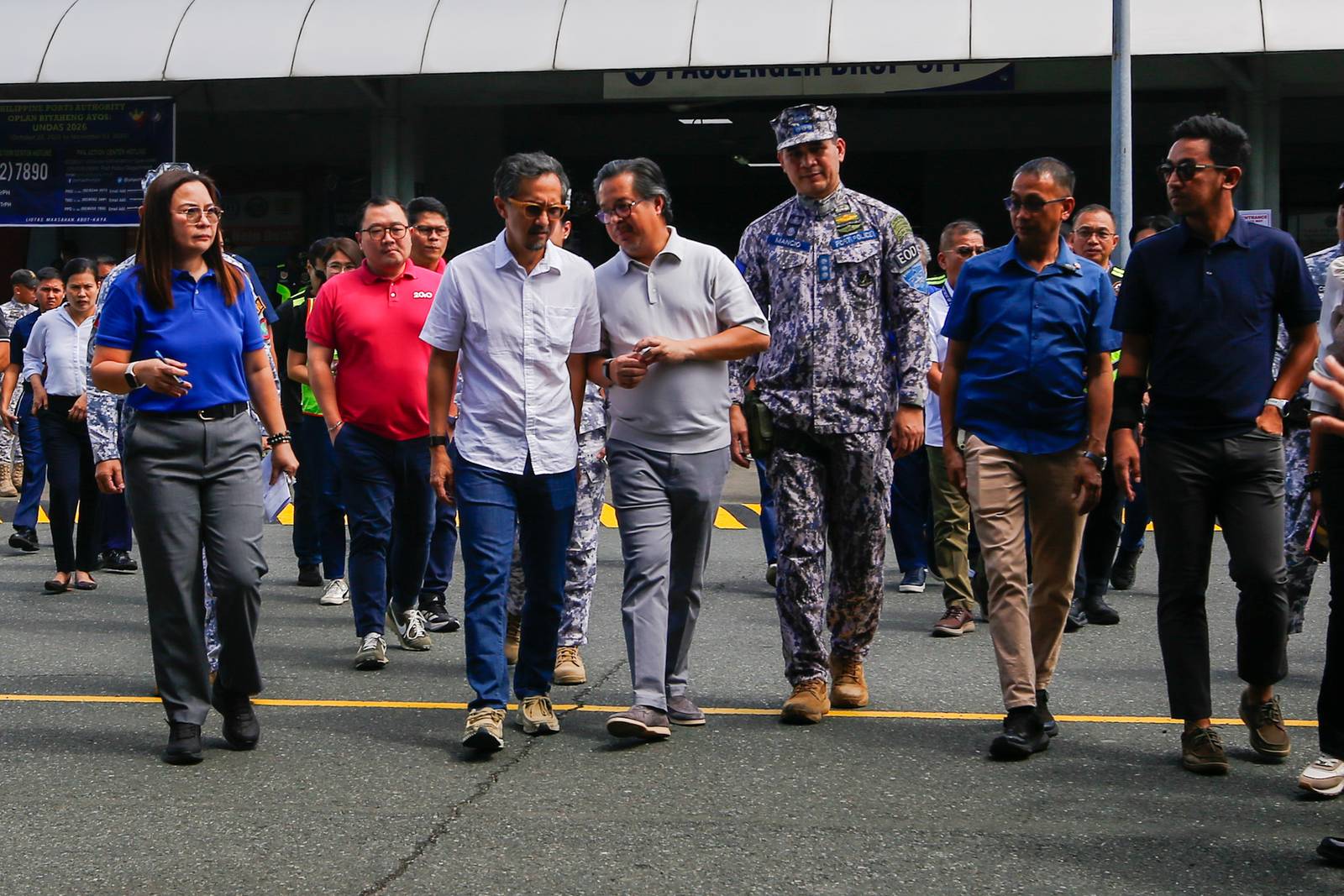 Department of Transportation (DOTr) Secretary Vince Dizon inspects the Manila Northport Passenger Terminal in Tondo, Manila on 29 October 2026, as the Philippine Ports Authority (PPA) prepares for 1.93 million passengers during the Undas season.