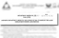 DoLE streamlines alien employment permit application process