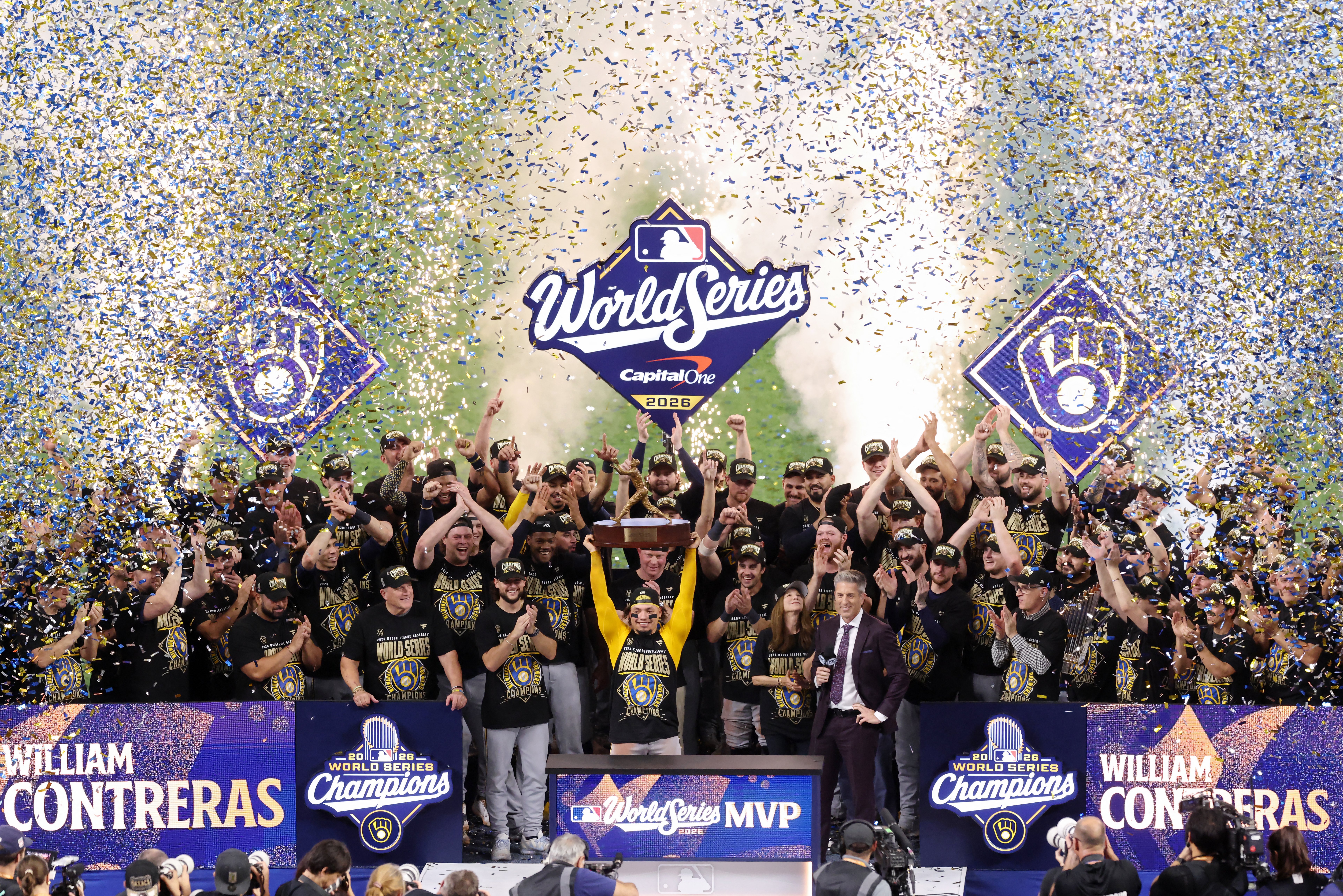 Victory at last: Brewers blast Rays, capture maiden World Series title