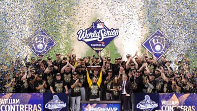 Victory at last: Brewers blast Rays, capture maiden World Series title