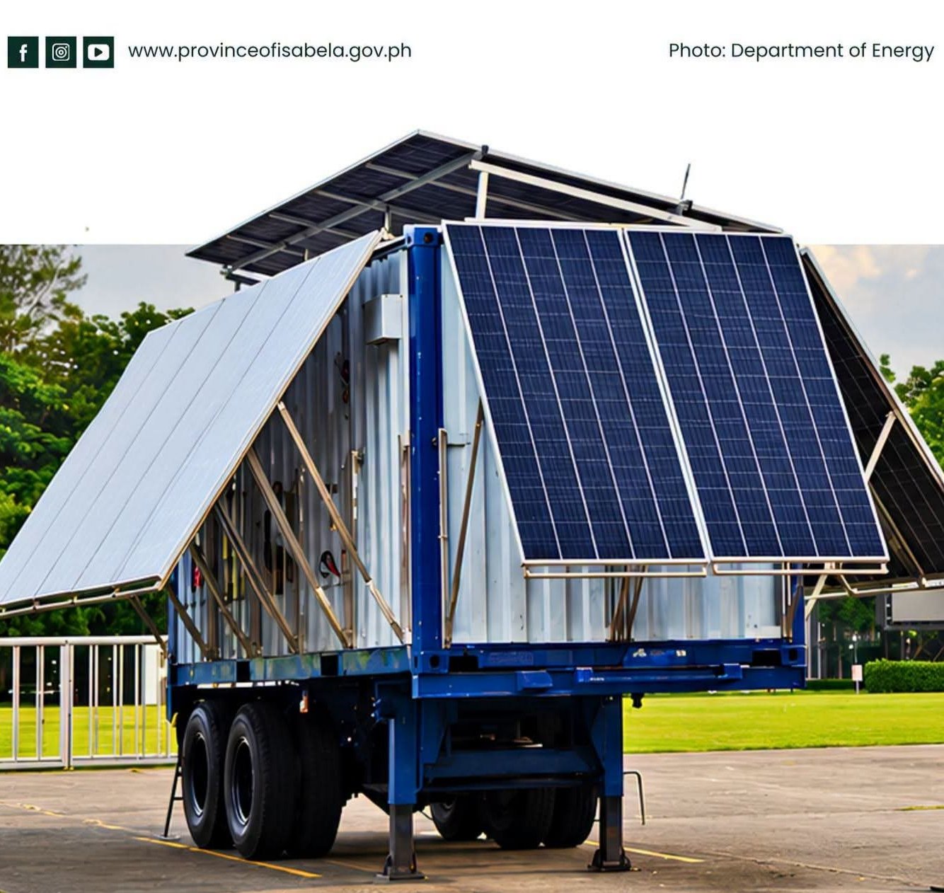 Isabela to receive P21-million mobile energy system in 2027