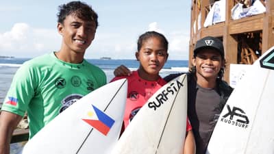 Tokong leads Phl bid in Siargao