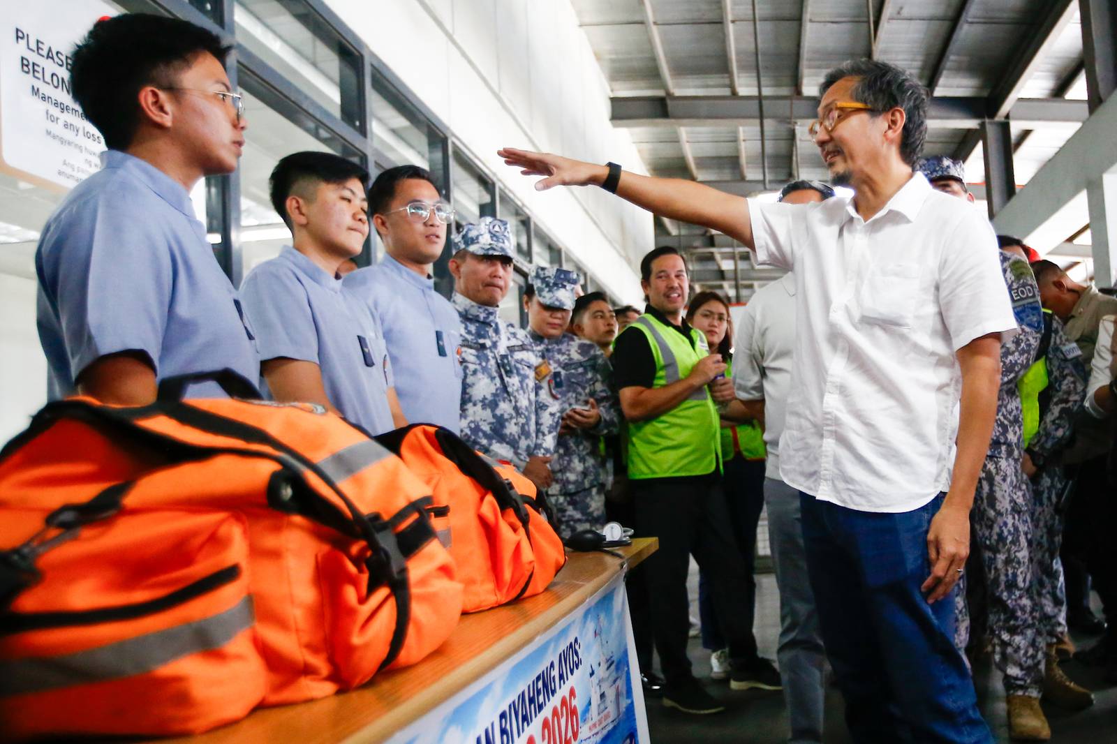 Department of Transportation (DOTr) Secretary Vince Dizon inspects the Manila Northport Passenger Terminal in Tondo, Manila on 29 October 2026, as the Philippine Ports Authority (PPA) prepares for 1.93 million passengers during the Undas season.