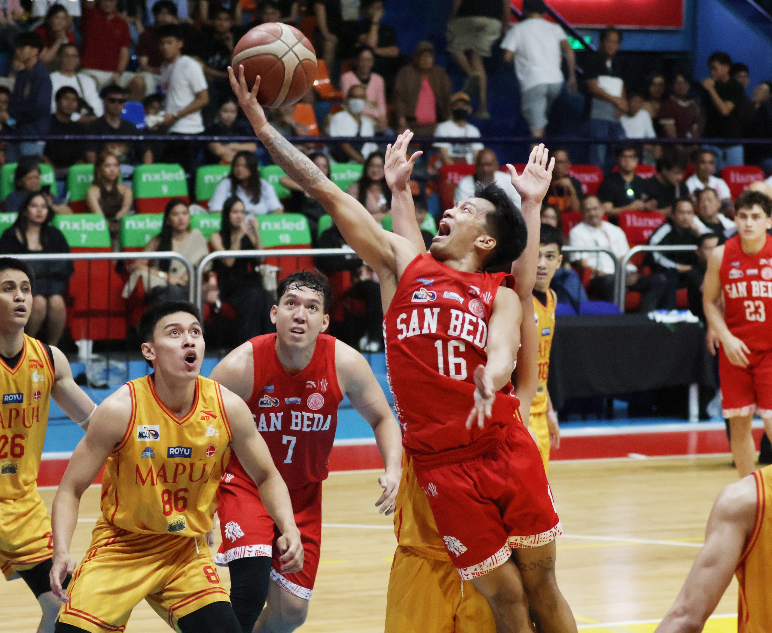 San Beda repulses Mapua