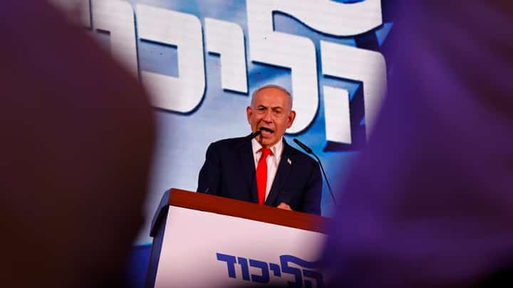 Netanyahu bloc wins most seats, but still short of majority
