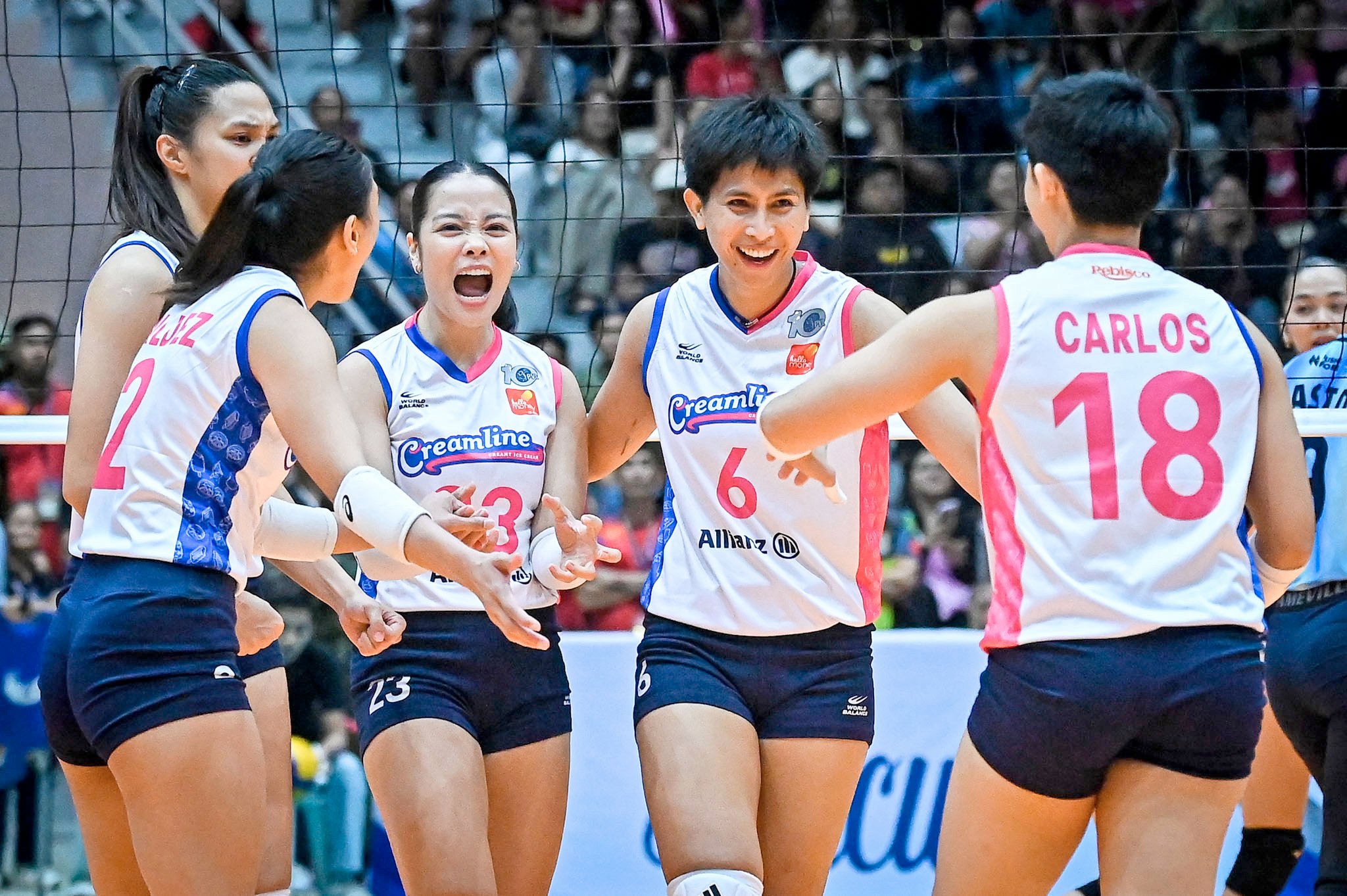 Bench depth makes Creamline unbeatable