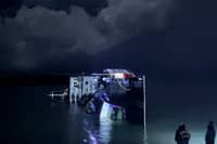RoRo tilts while unloading in Quezon; 4 hurt