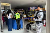 PCG conducts K9 security checks at Batangas terminal