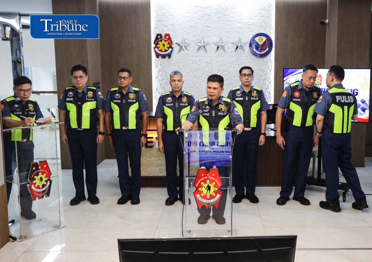 PNP Deputy Chief for Administration Lt. Gen. Wilson Joseph Lopez and other PNP officials, hold a press conference regarding the deadline of Senator Ronald Bato Dela Rosa for him to surrender held at Camp Crame on Friday, 30 October 2026. PNP urged Senator Ronald “Bato” dela Rosa, a former PNP chief, to surrender if he still has any love for the organization, they also also assured Dela Rosa of his safety if arrested and warned that groups helping him evade arrest could face criminal liability, following the expiration of the deadline for him to surrender.