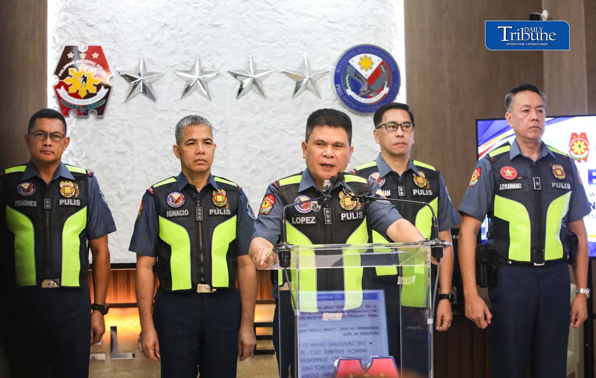 PNP Deputy Chief for Administration Lt. Gen. Wilson Joseph Lopez and other PNP officials, hold a press conference regarding the deadline of Senator Ronald Bato Dela Rosa for him to surrender held at Camp Crame on Friday, 30 October 2026. PNP urged Senator Ronald “Bato” dela Rosa, a former PNP chief, to surrender if he still has any love for the organization, they also also assured Dela Rosa of his safety if arrested and warned that groups helping him evade arrest could face criminal liability, following the expiration of the deadline for him to surrender.