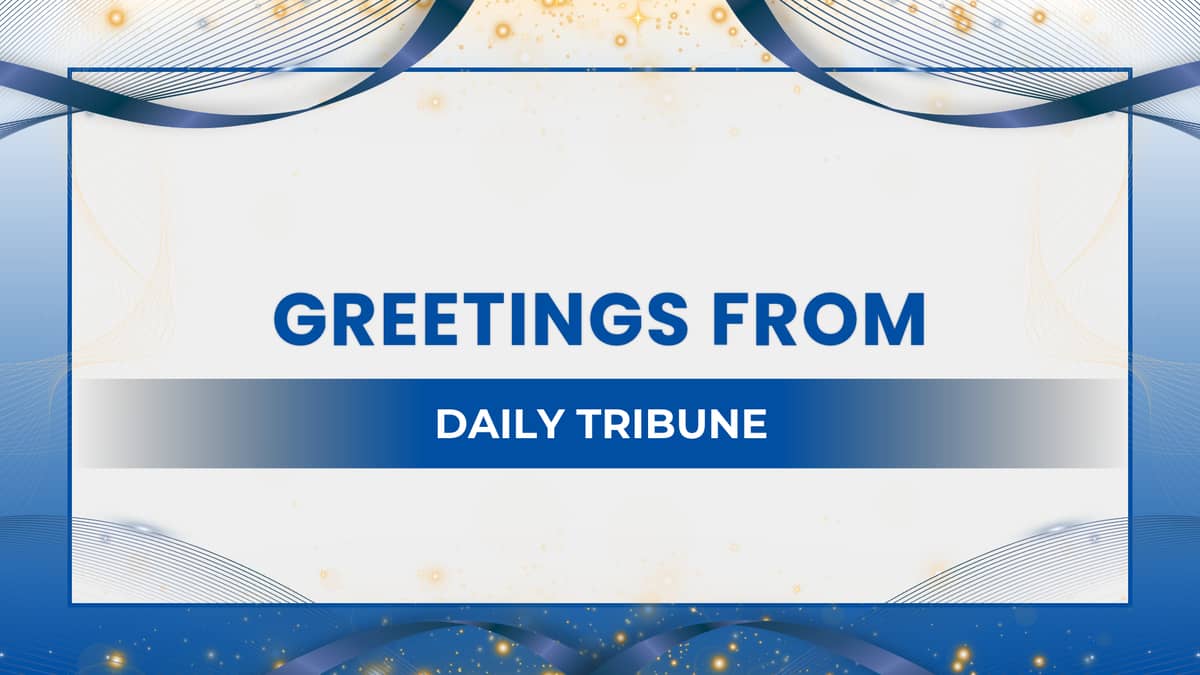 Sacred Place Paper Example Greetings from, DAILY TRIBUNE | Daily Tribune