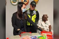 American bearing ‘kush’ intercepted