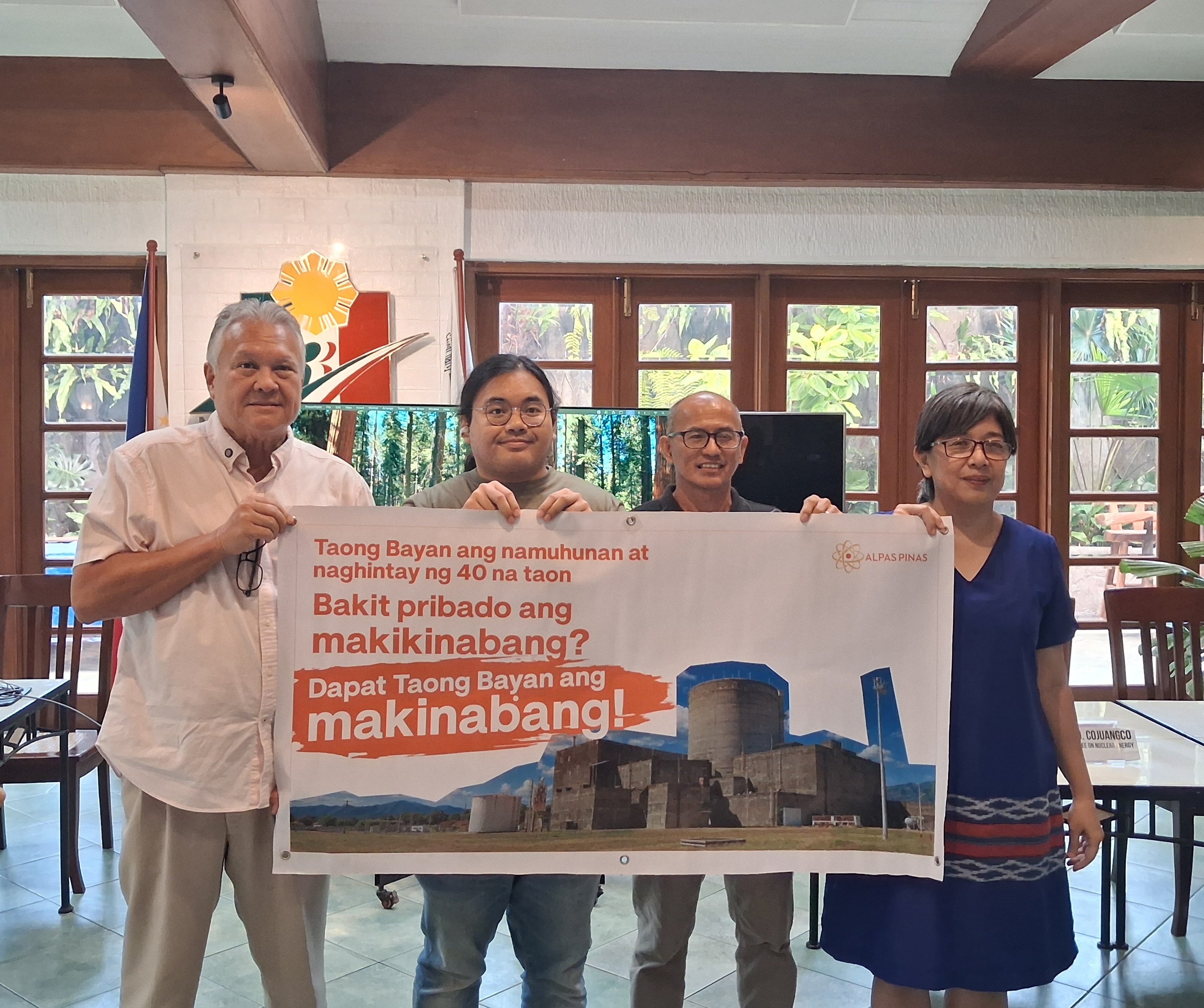 Cojuangco, nuclear advocates oppose Bataan plant privatization