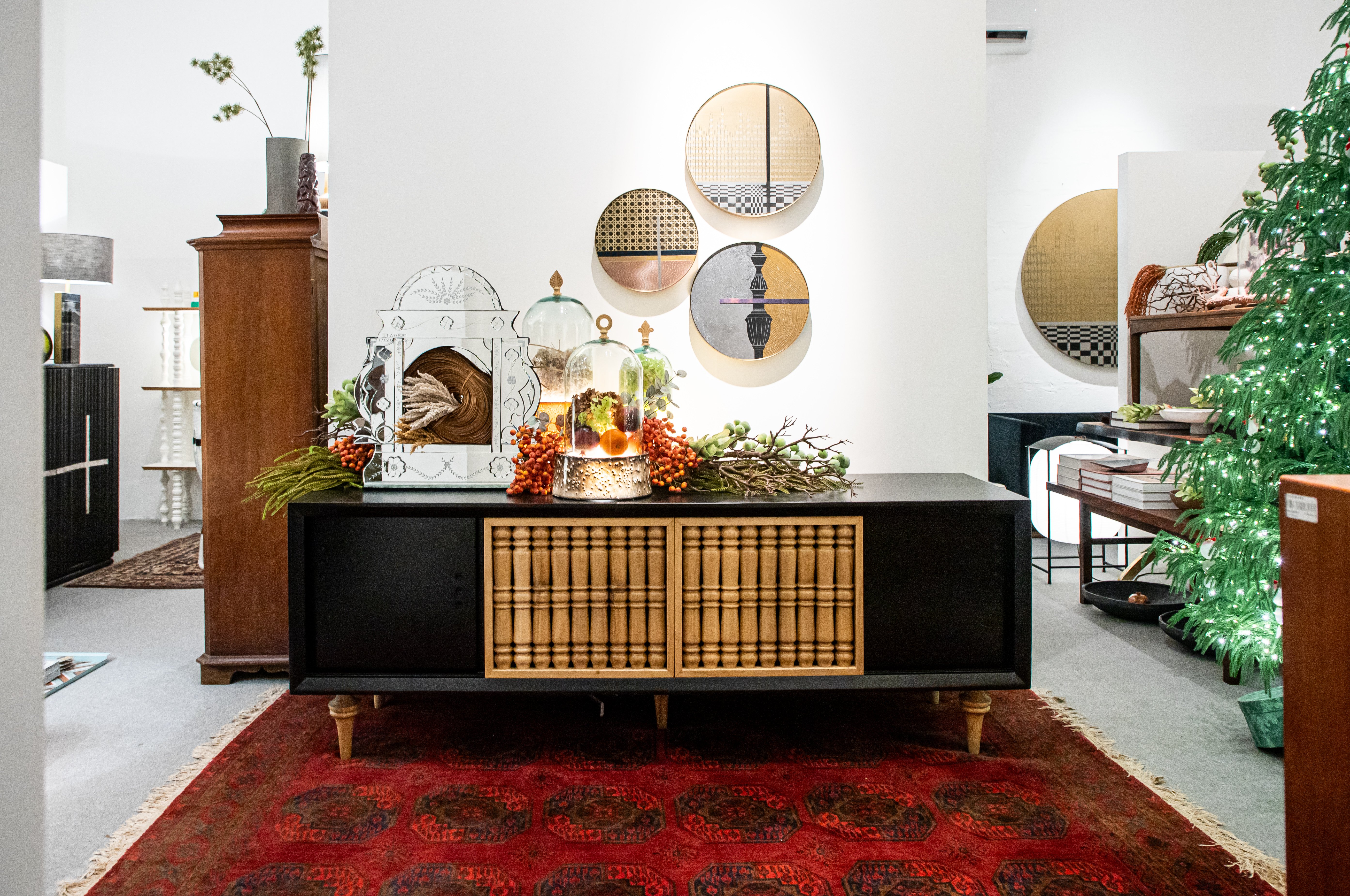 A fresh take on holiday styling for living spaces
