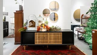 A fresh take on holiday styling for living spaces