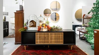 A fresh take on holiday styling for living spaces