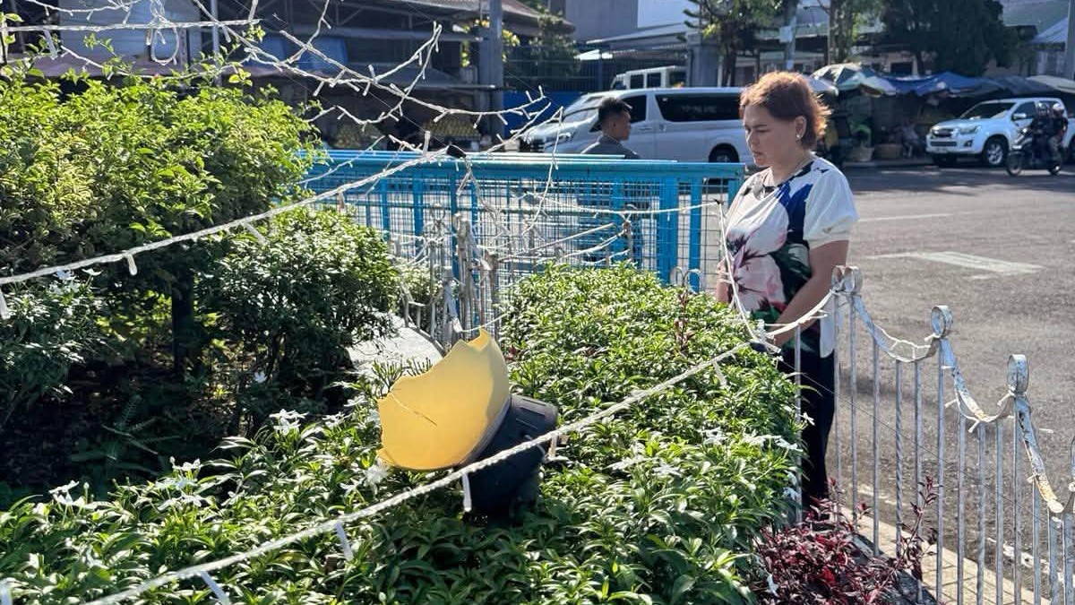 VP Sara visits Roxas Night Market bombing memorial