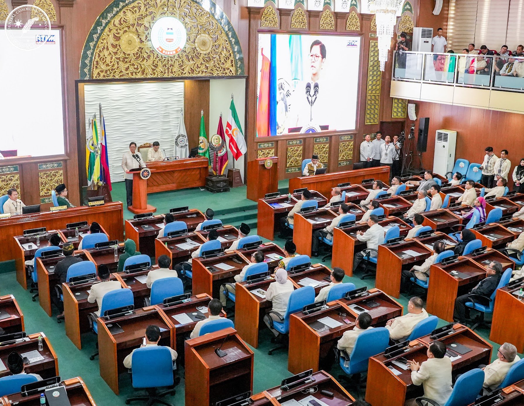 Marcos pledges continued support for BARMM during Parliament visit