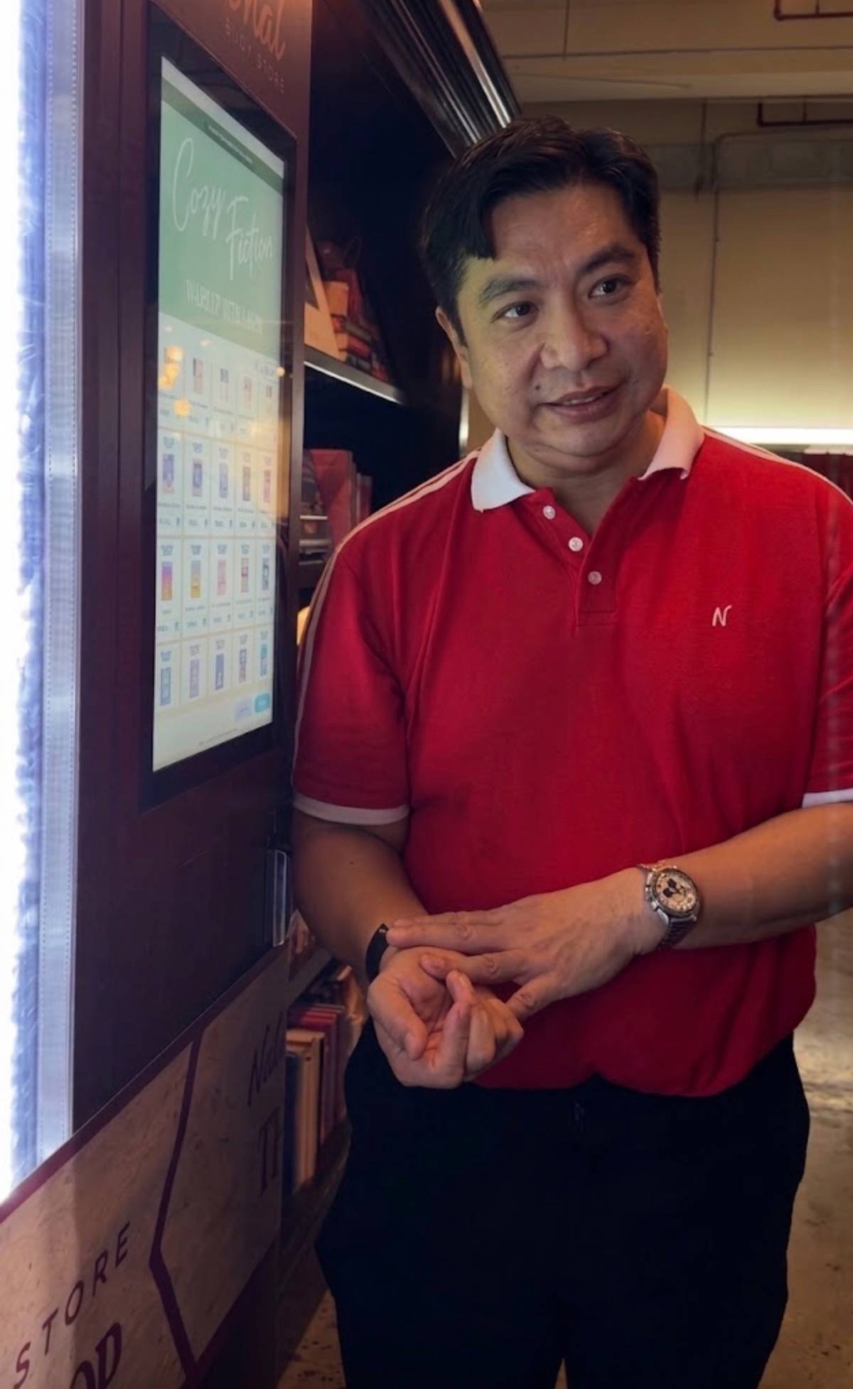 NATIONAL Bookstore president and CEO Adrian Ramos.