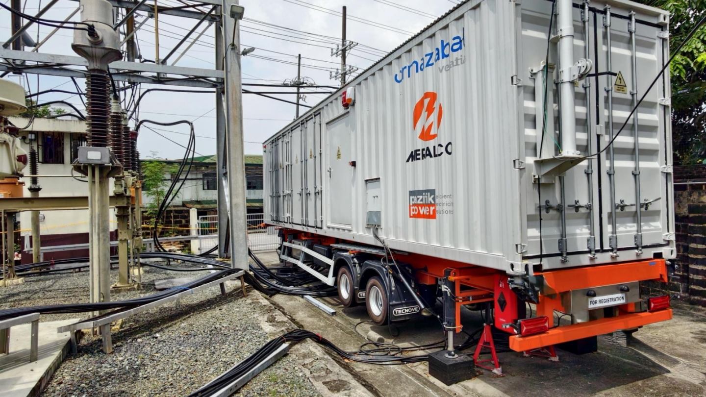 Meralco deploys first 34.5-kV mobile switchgear