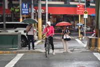 Light drizzle in Manila