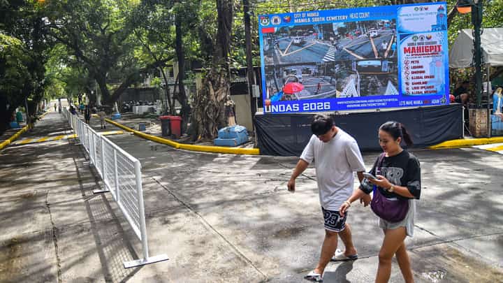 Manila South Cemetery ahead of Undas